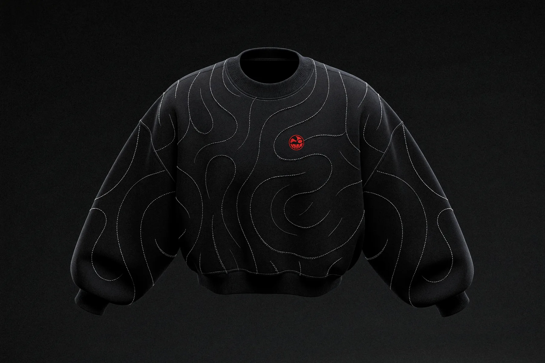 Bone Line Pullover, slightly elevated front