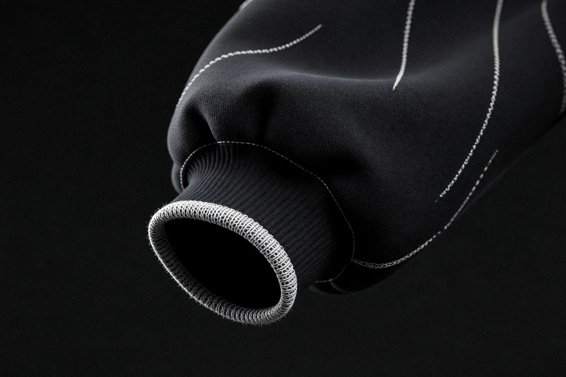 Sleeve and rib cuff